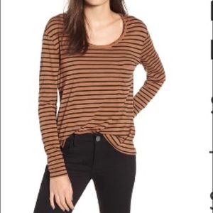 Bp Nordstrom NWT raw edge tee